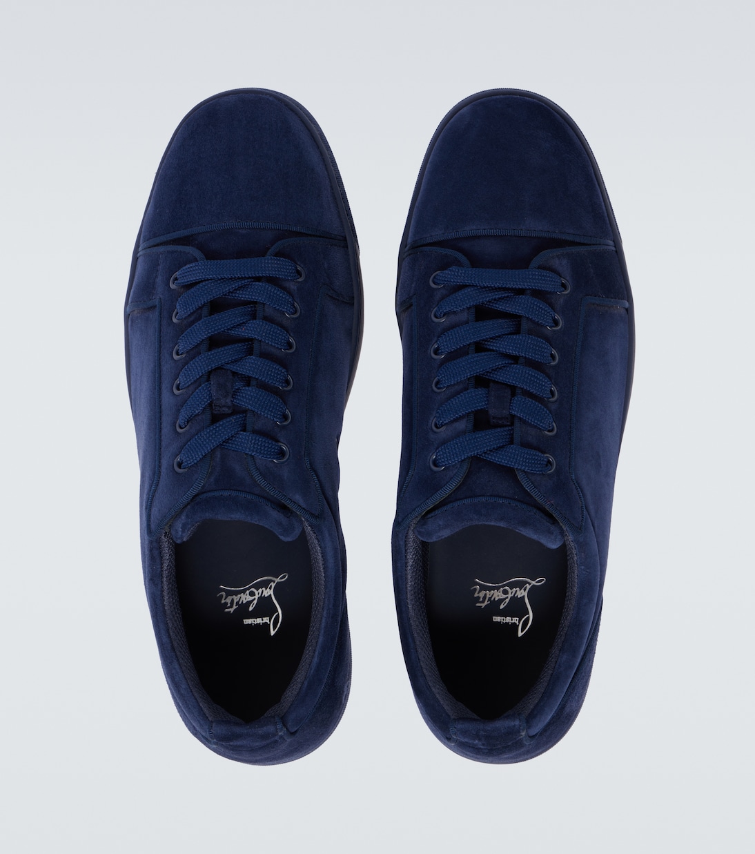 Sneakers Louis Junior aus Veloursleder | Christian Louboutin