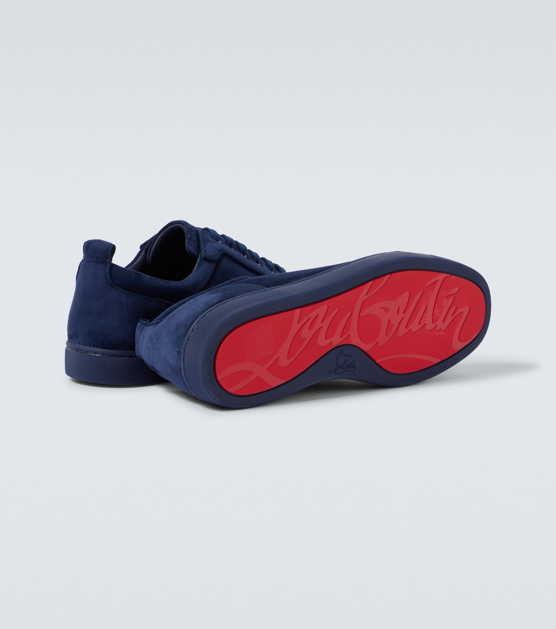Sneakers Louis Junior aus Veloursleder | Christian Louboutin