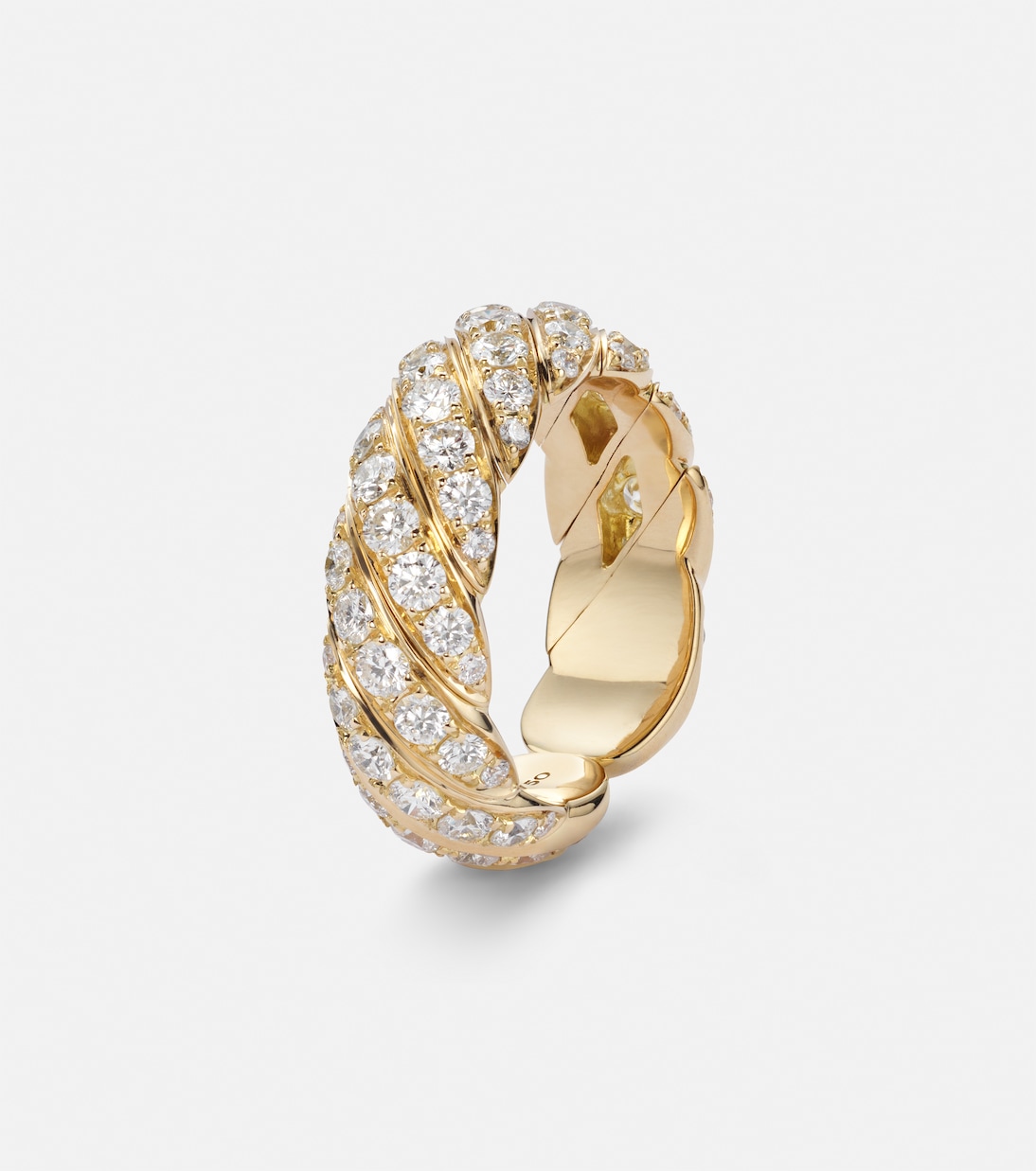 Anello DY Madison® in oro 18kt con diamanti | David Yurman