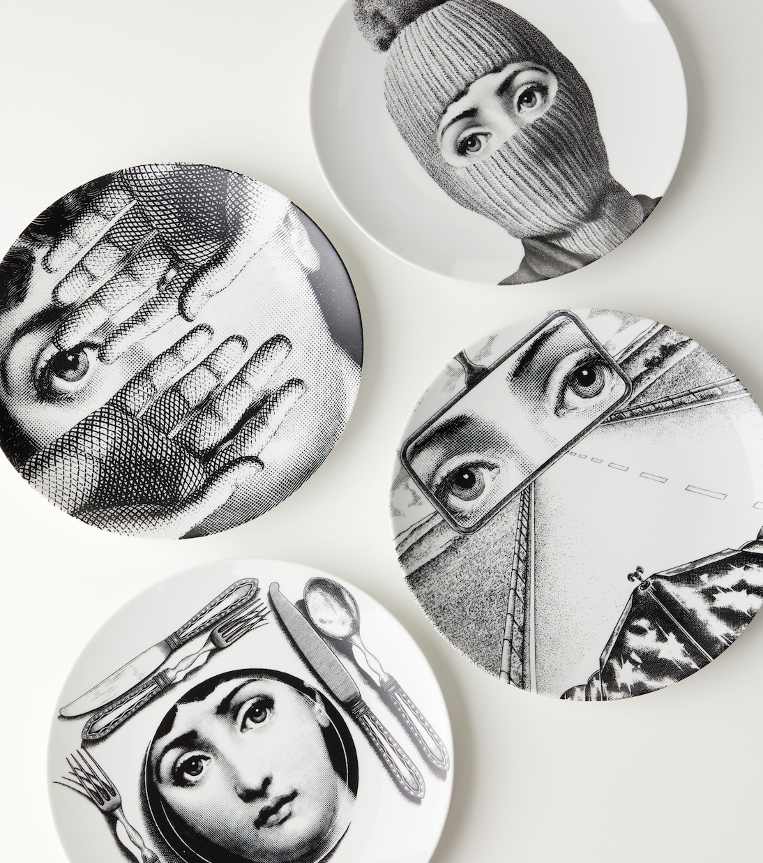 Assiette Cupola Pantheon (Roma) | Fornasetti