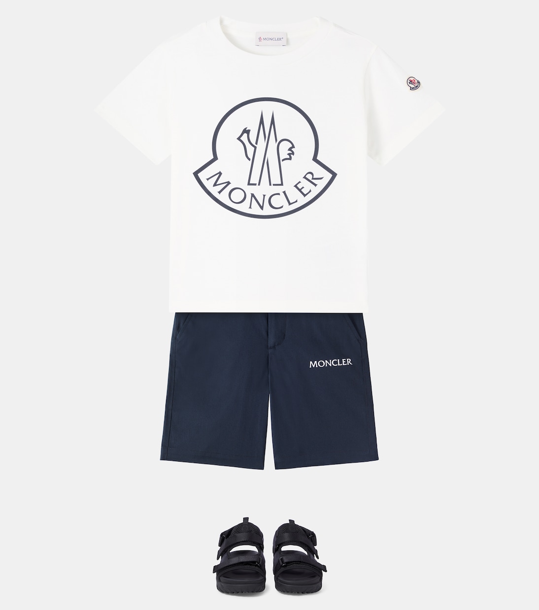 T-shirt en coton à logo | Moncler Enfant