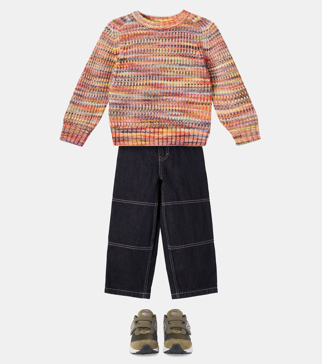 Bosse space-dyed cotton-blend sweater | Molo