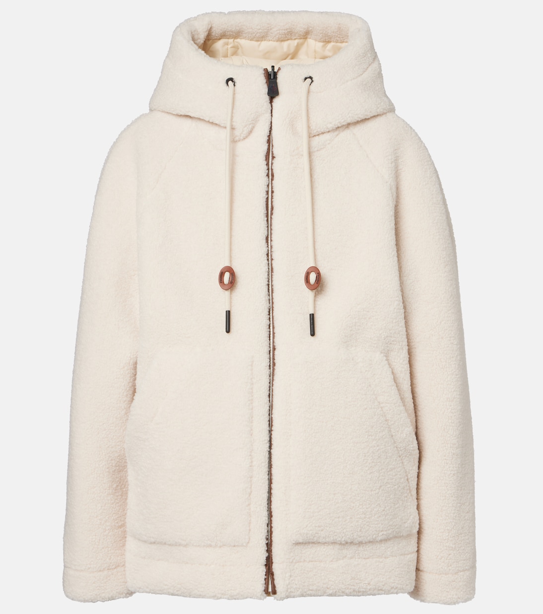 Daunenjacke Yusha aus Teddyfleece | Moncler Grenoble