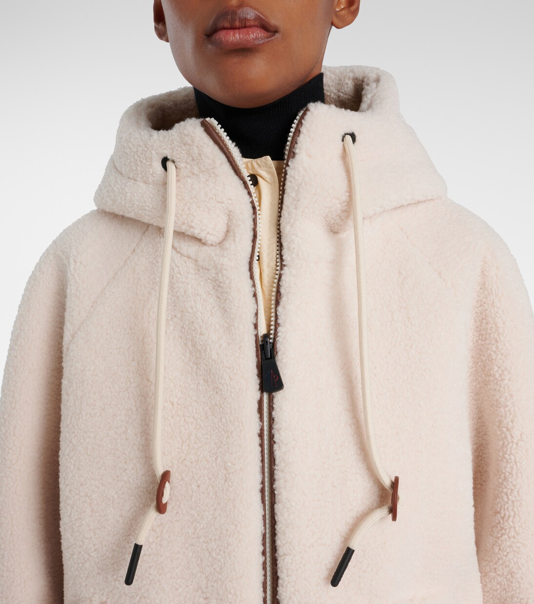 Daunenjacke Yusha aus Teddyfleece | Moncler Grenoble