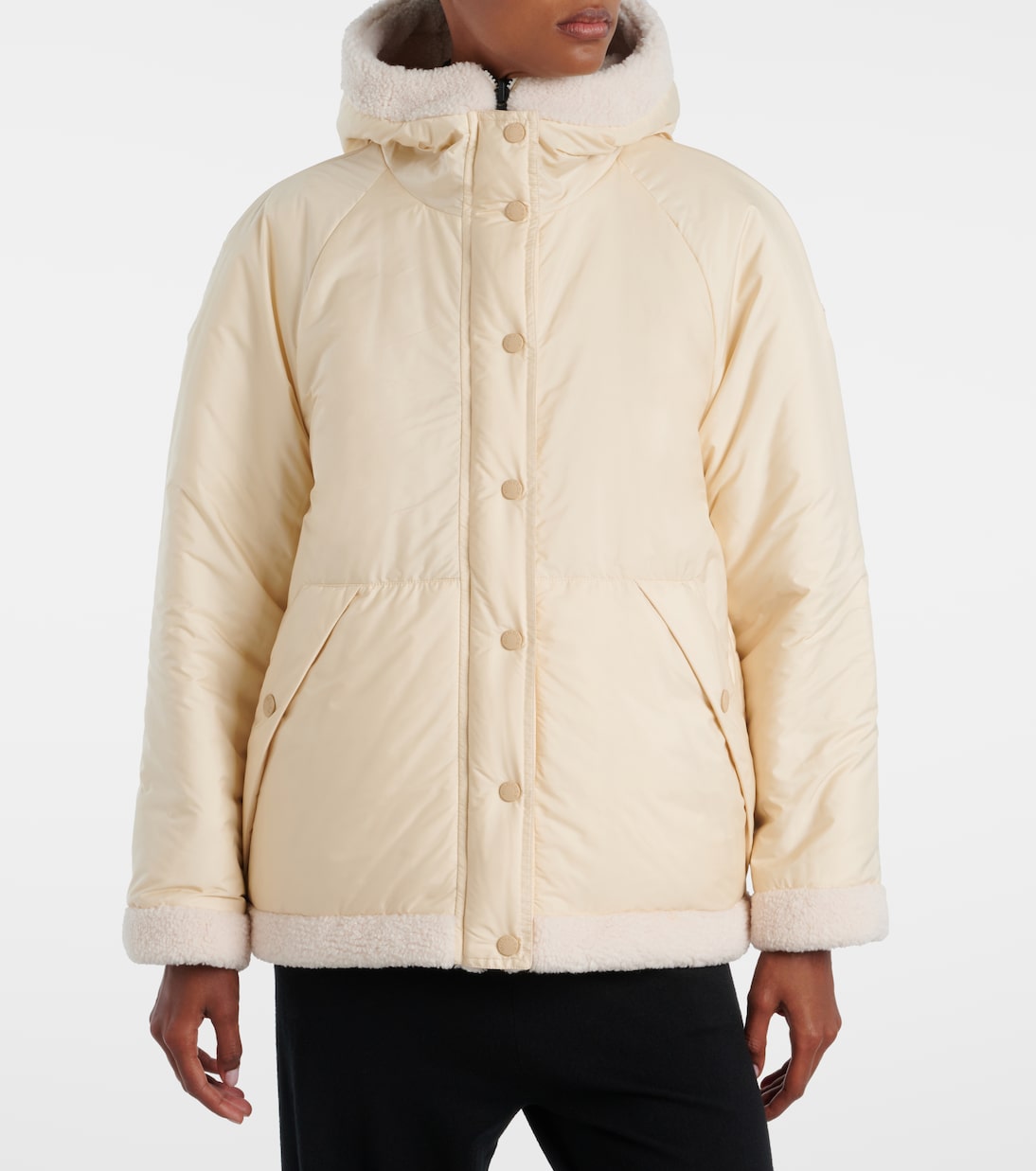 Daunenjacke Yusha aus Teddyfleece | Moncler Grenoble
