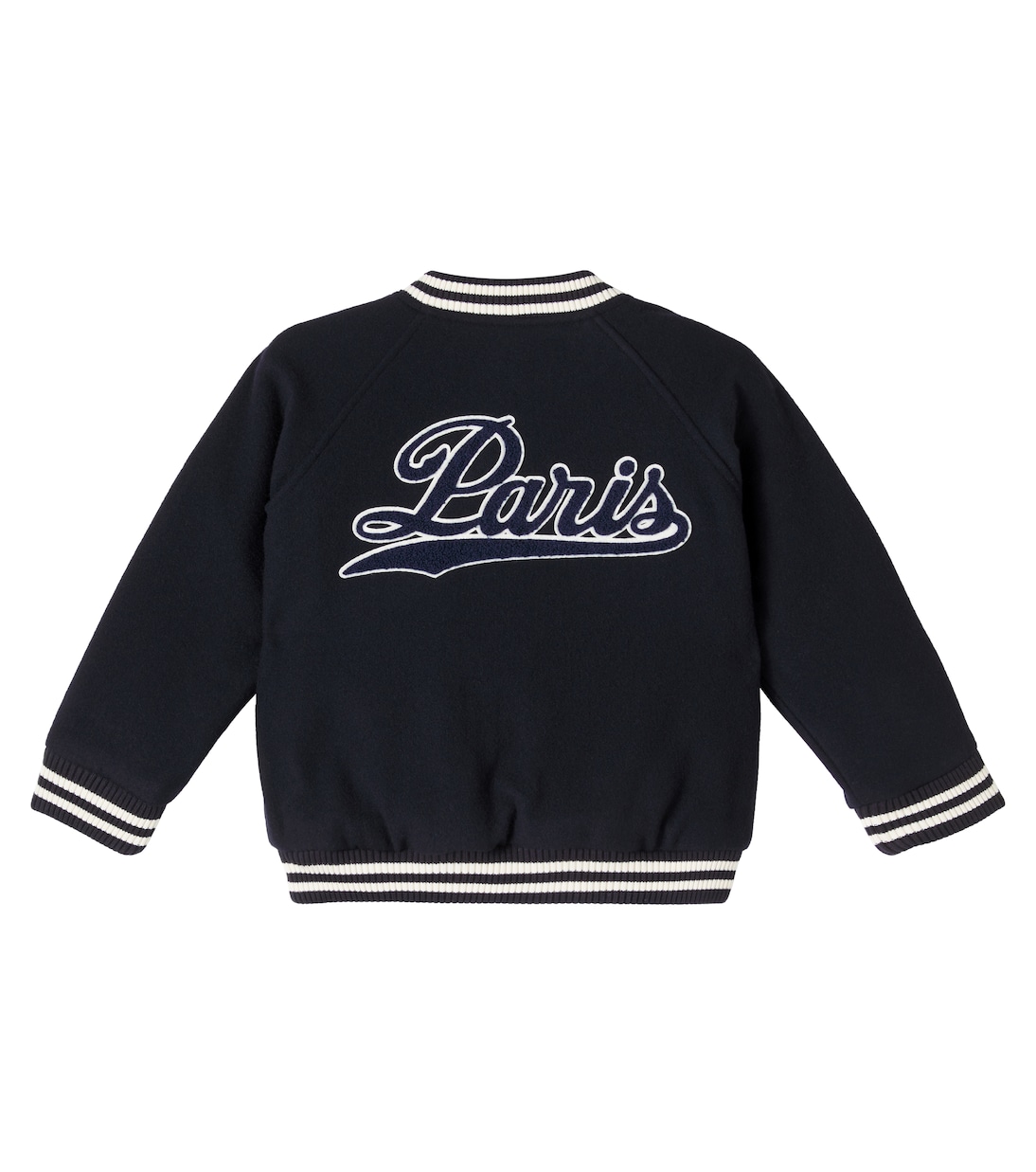 Josias wool-blend varsity jacket | Bonpoint