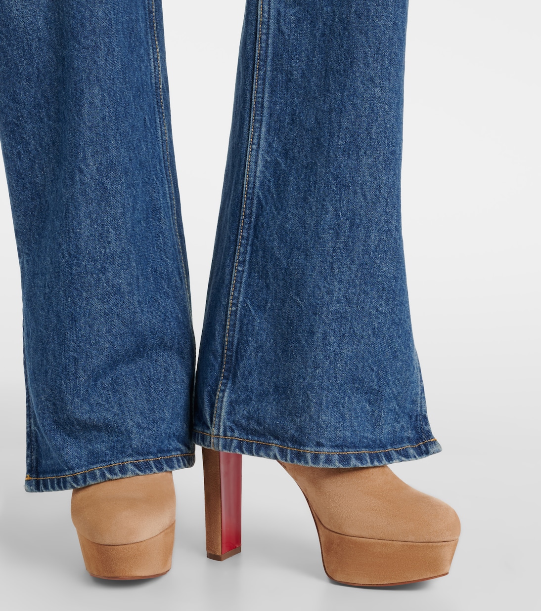 Ankle Boots Loo 130 aus Veloursleder | Christian Louboutin