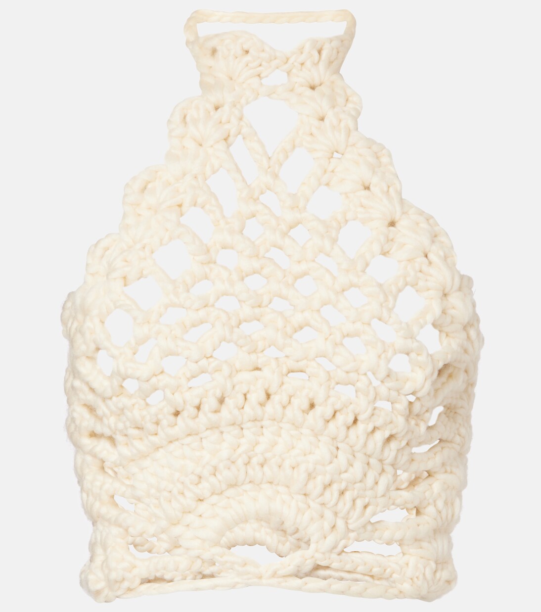 Crochet halterneck top | Magda Butrym