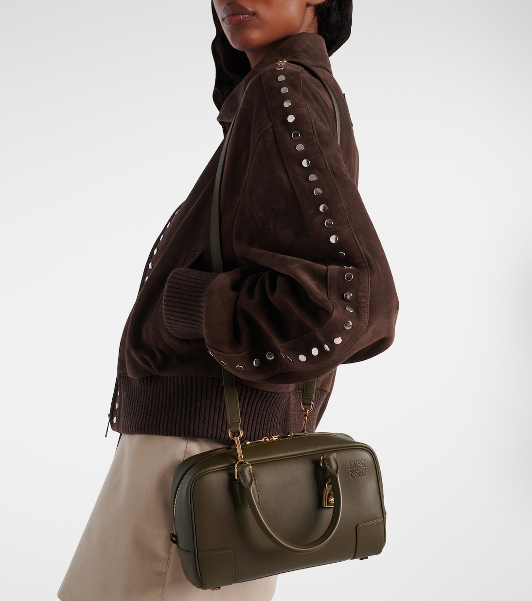 Amazona 23 leather tote bag | Loewe