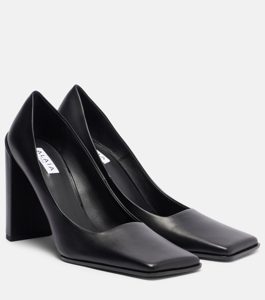 Escarpins Square en cuir | Alaïa