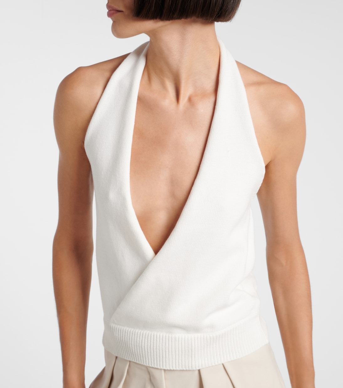 Top aus einem Baumwollgemisch | Aya Muse