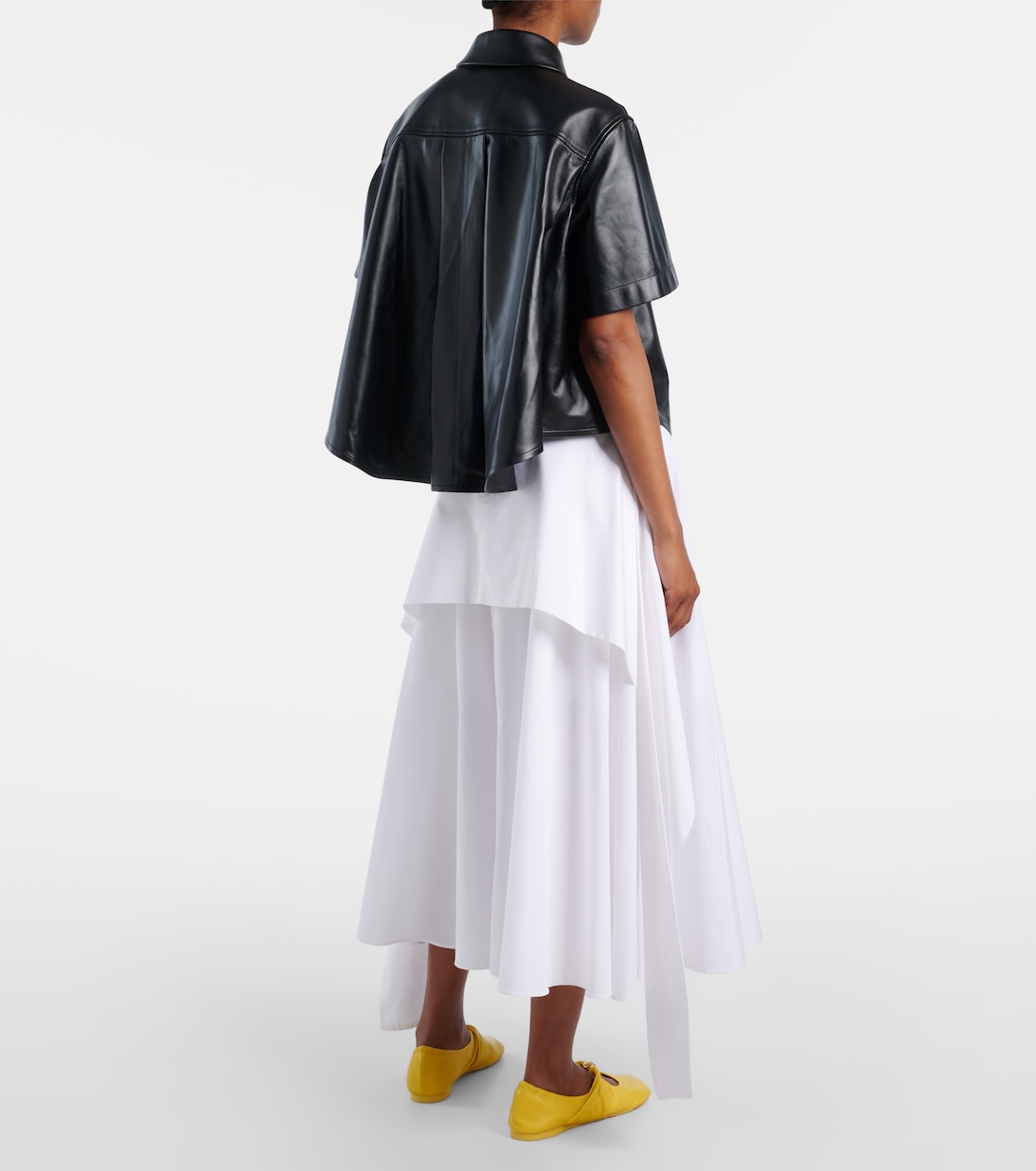 Anagram leather bowling shirt | Loewe