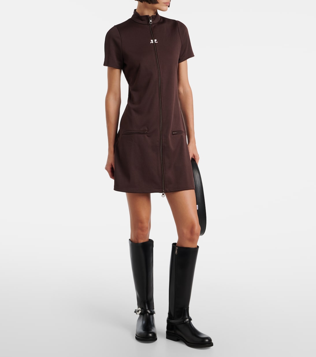 Cavalier leather knee-high boots | Coperni