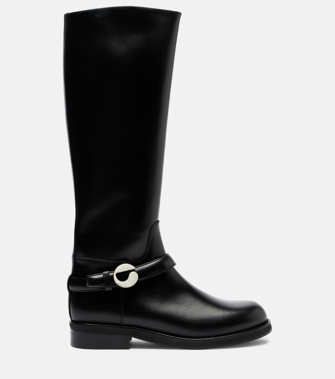 Cavalier leather knee-high boots | Coperni