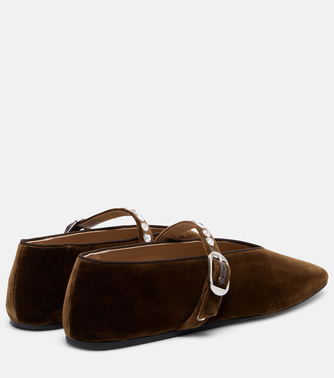 Stella velvet ballet flats | Le Monde Béryl