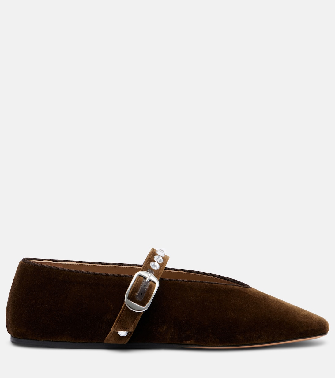 Stella velvet ballet flats | Le Monde Béryl