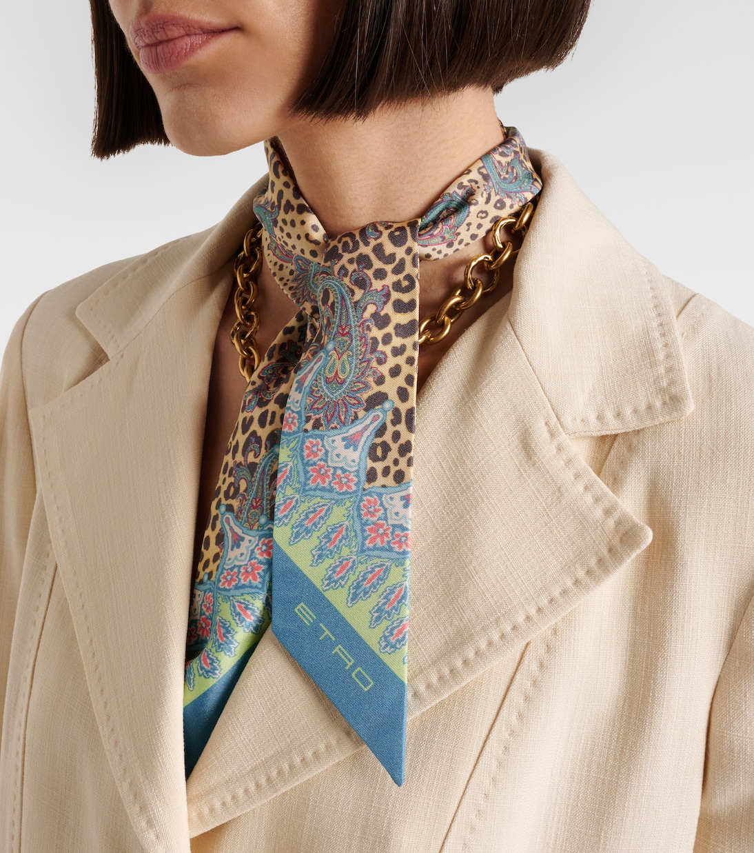 Paisley silk scarf | Etro