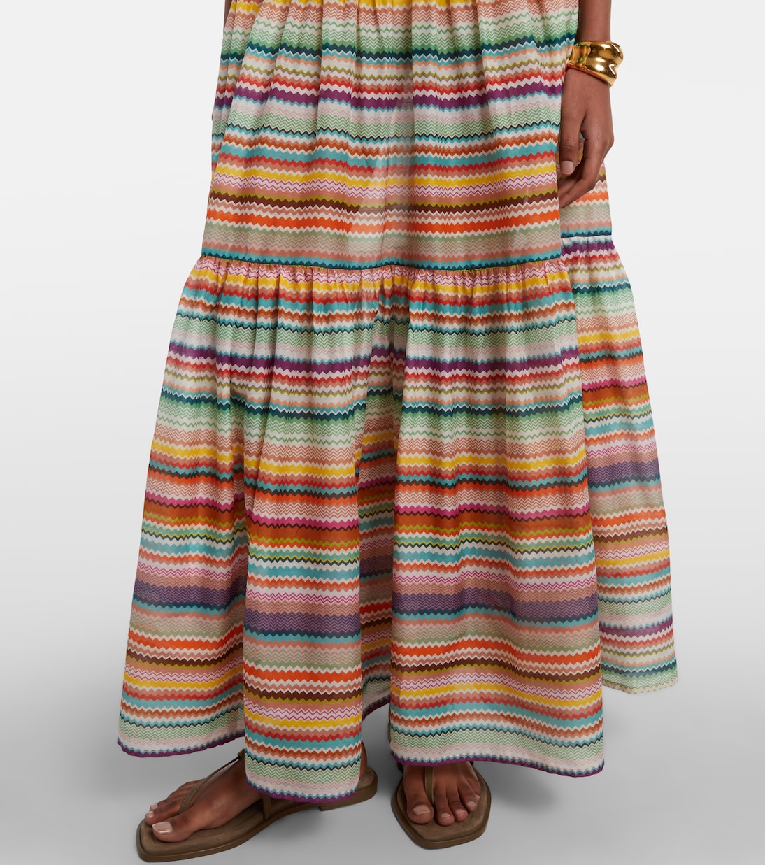 Zigzag maxi dress | Missoni
