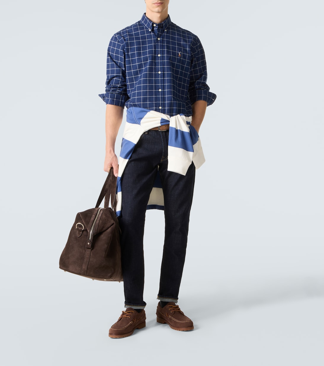 Checked cotton poplin shirt | Polo Ralph Lauren