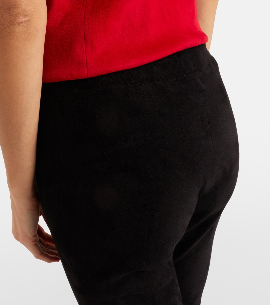 Pantalon capri Willy en daim | Stouls