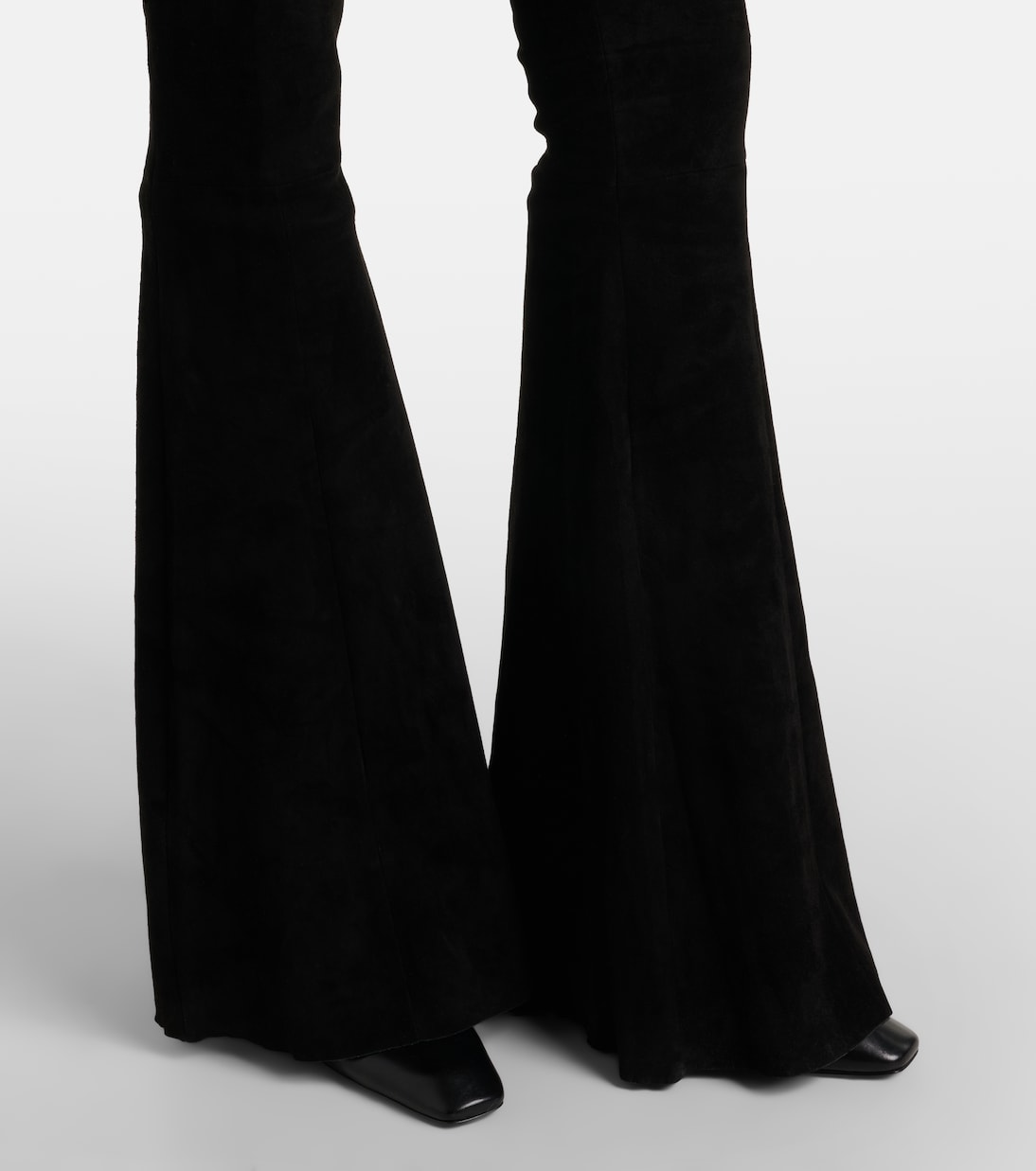 Schlaghose Cherilyn aus Veloursleder | Stouls