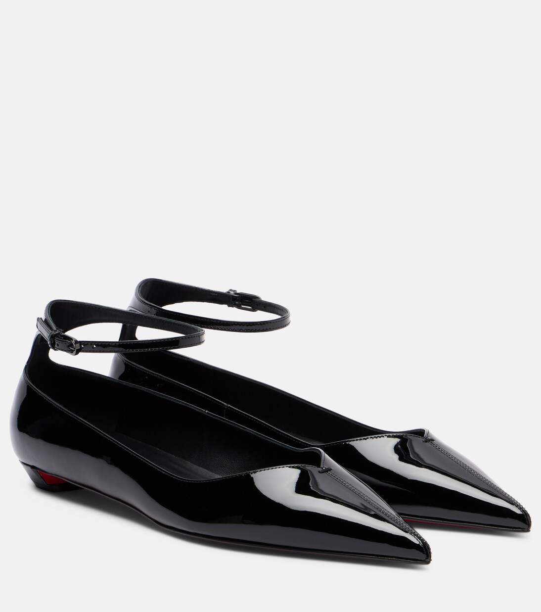 Erozeena patent leather ballet flats | Christian Louboutin