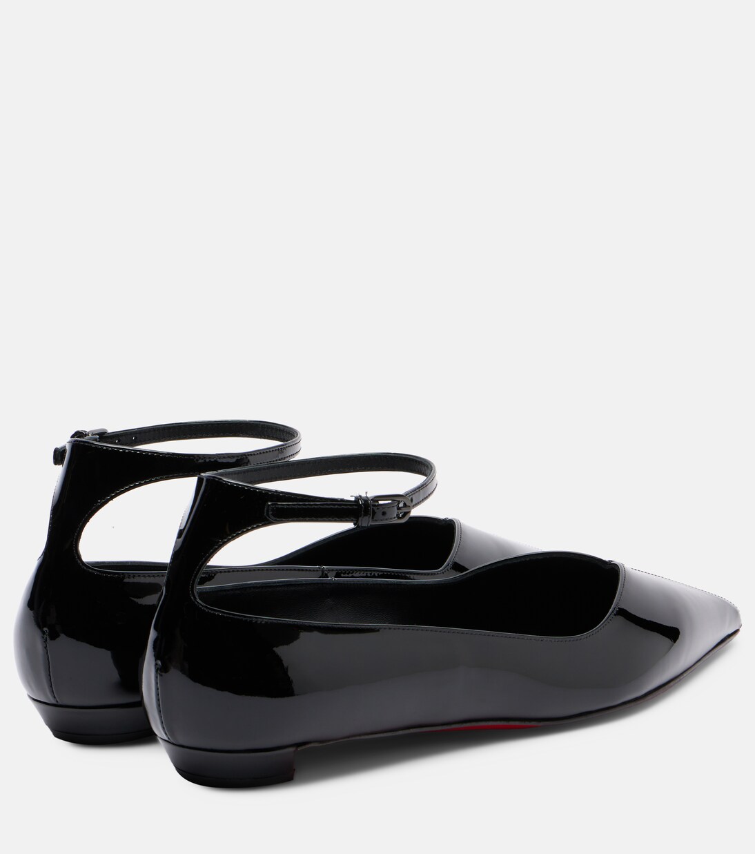 Erozeena patent leather ballet flats | Christian Louboutin