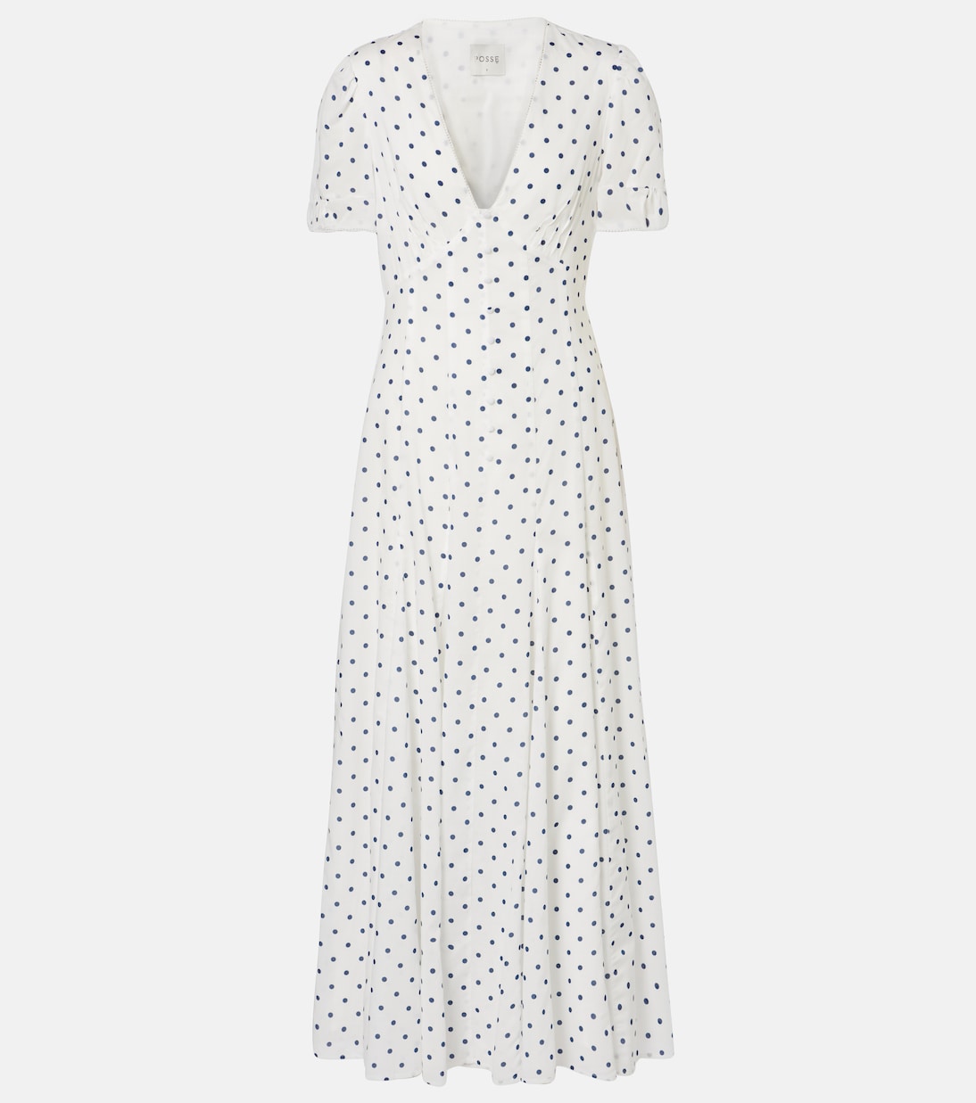 Paloma polka-dot maxi dress | Posse