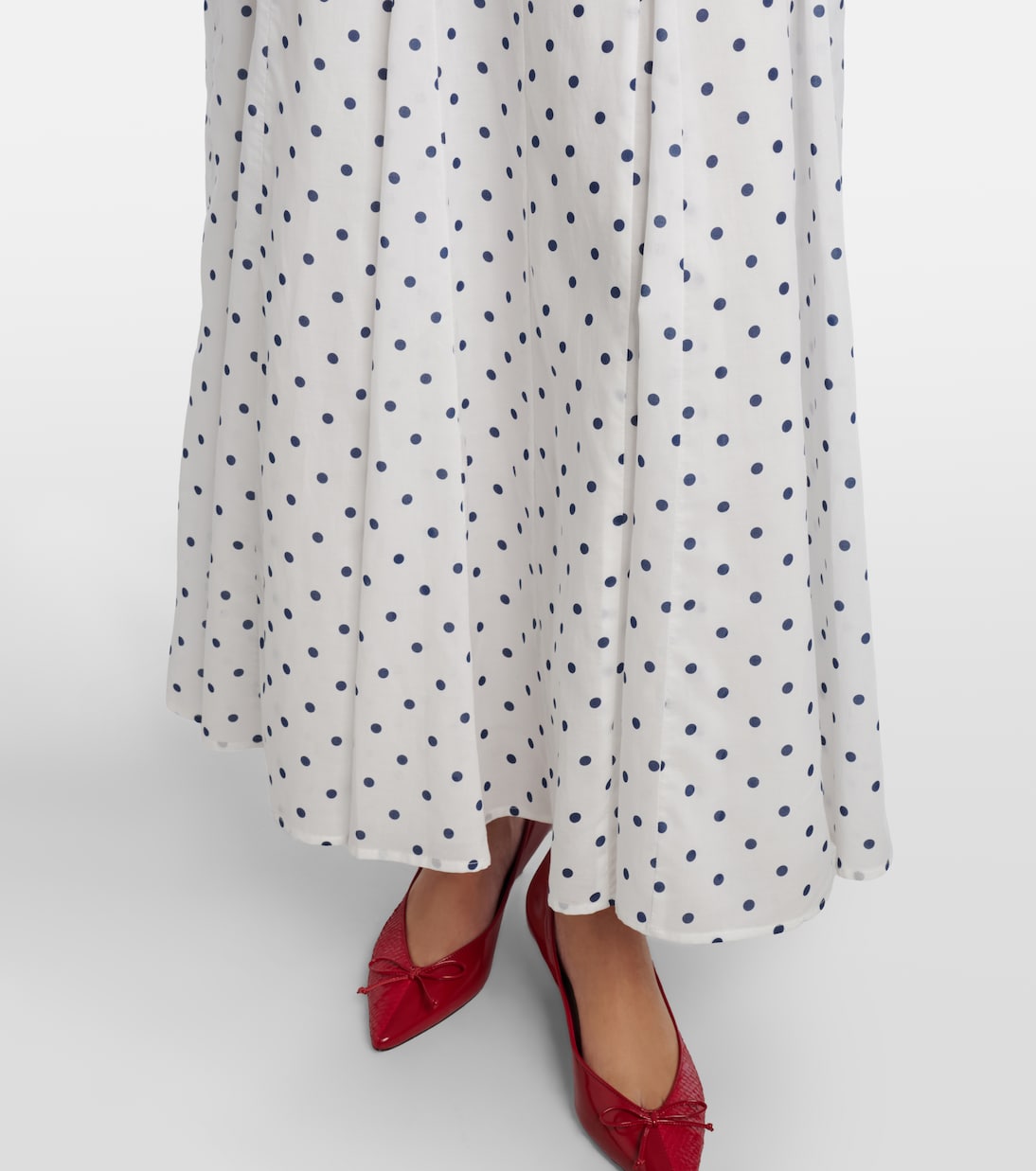 Paloma polka-dot maxi dress | Posse