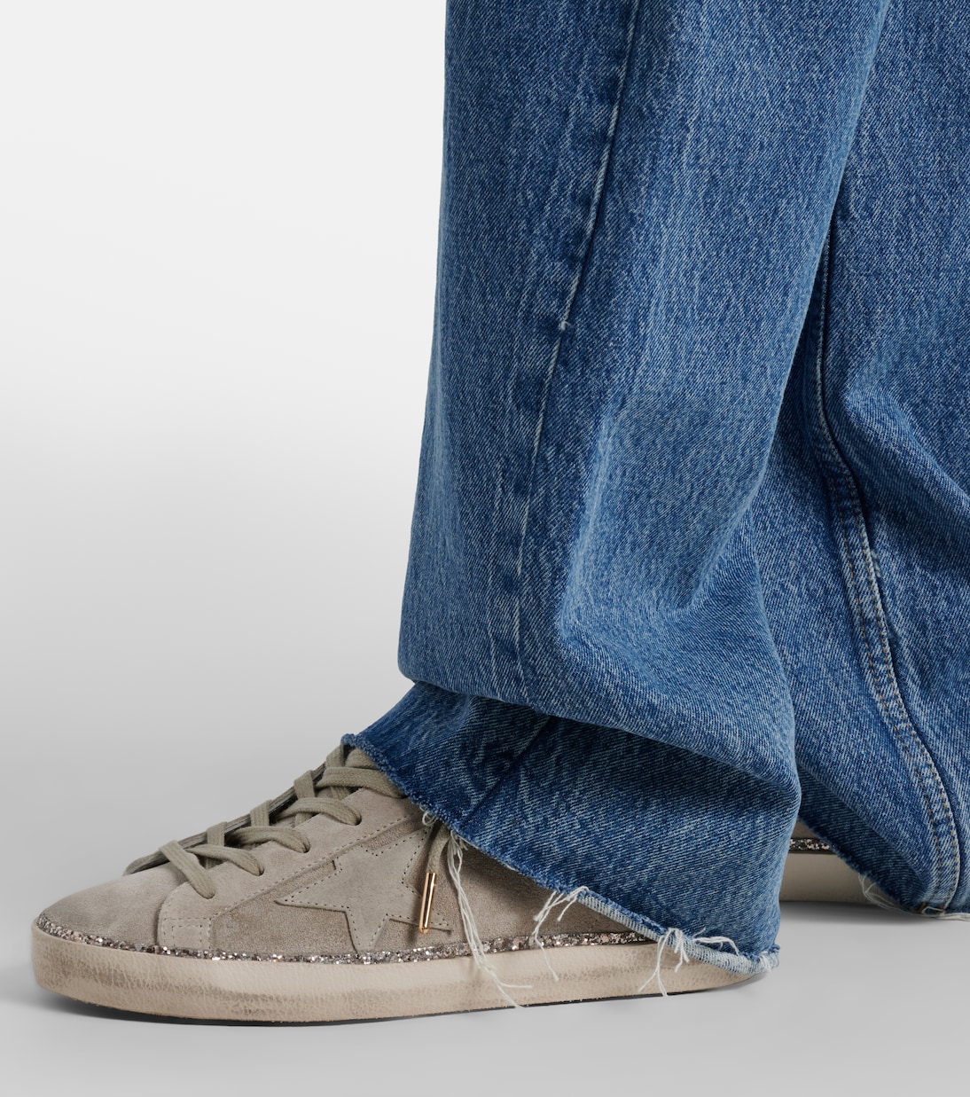 Baskets Super-Star en daim | Golden Goose