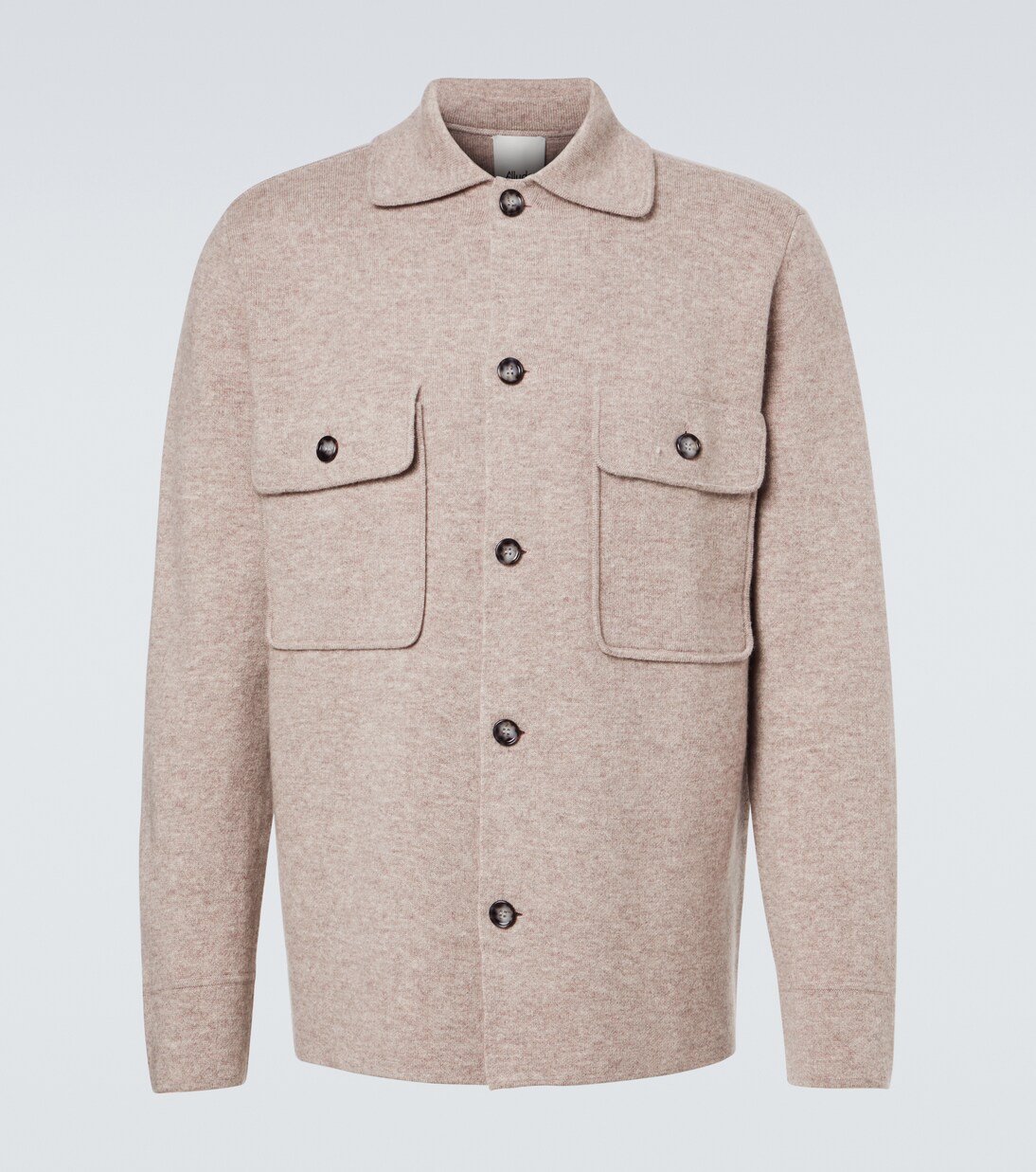 Wool and cashmere overshirt | Allude