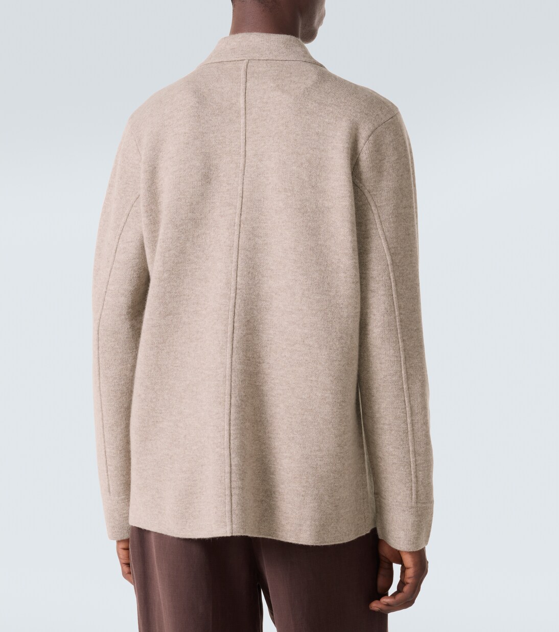 Wool and cashmere overshirt | Allude