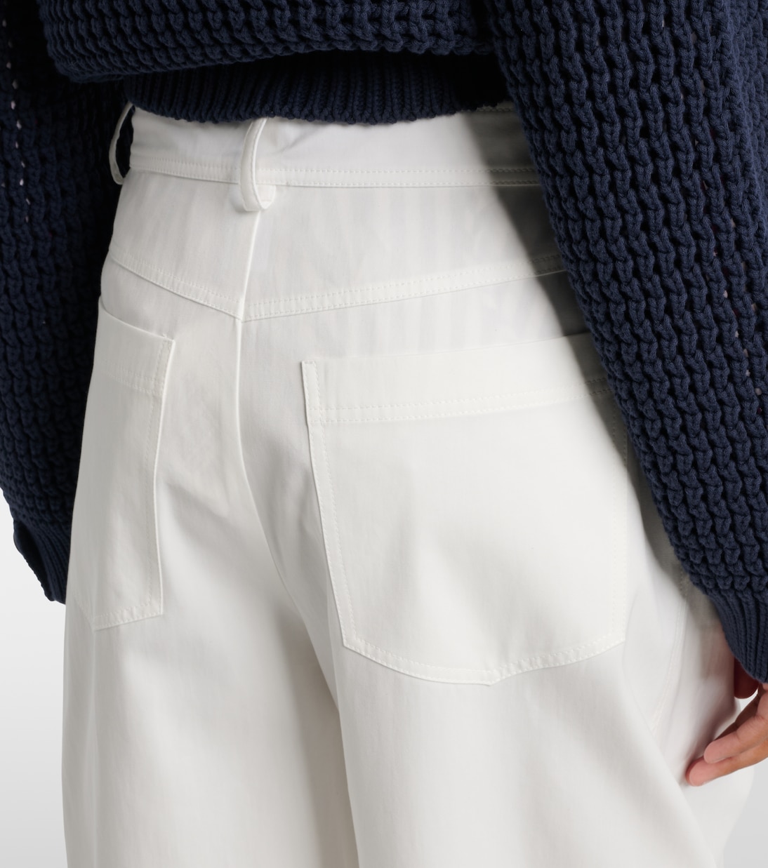 Cotton wide-leg pants | Brunello Cucinelli