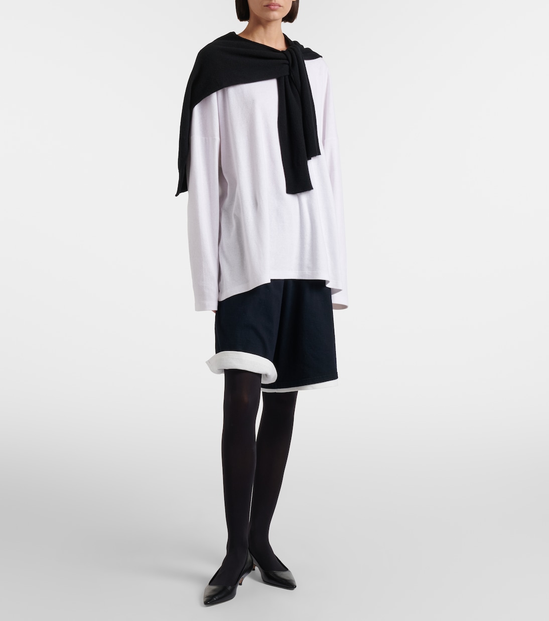 Bermuda-Shorts Larissa aus Baumwolle | The Row