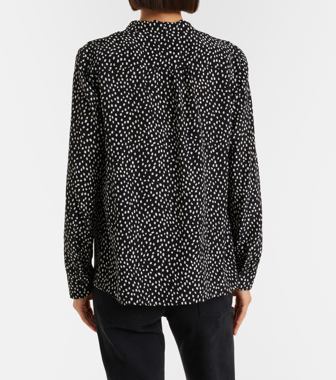 Blouse Janese en soie à pois | Nili Lotan