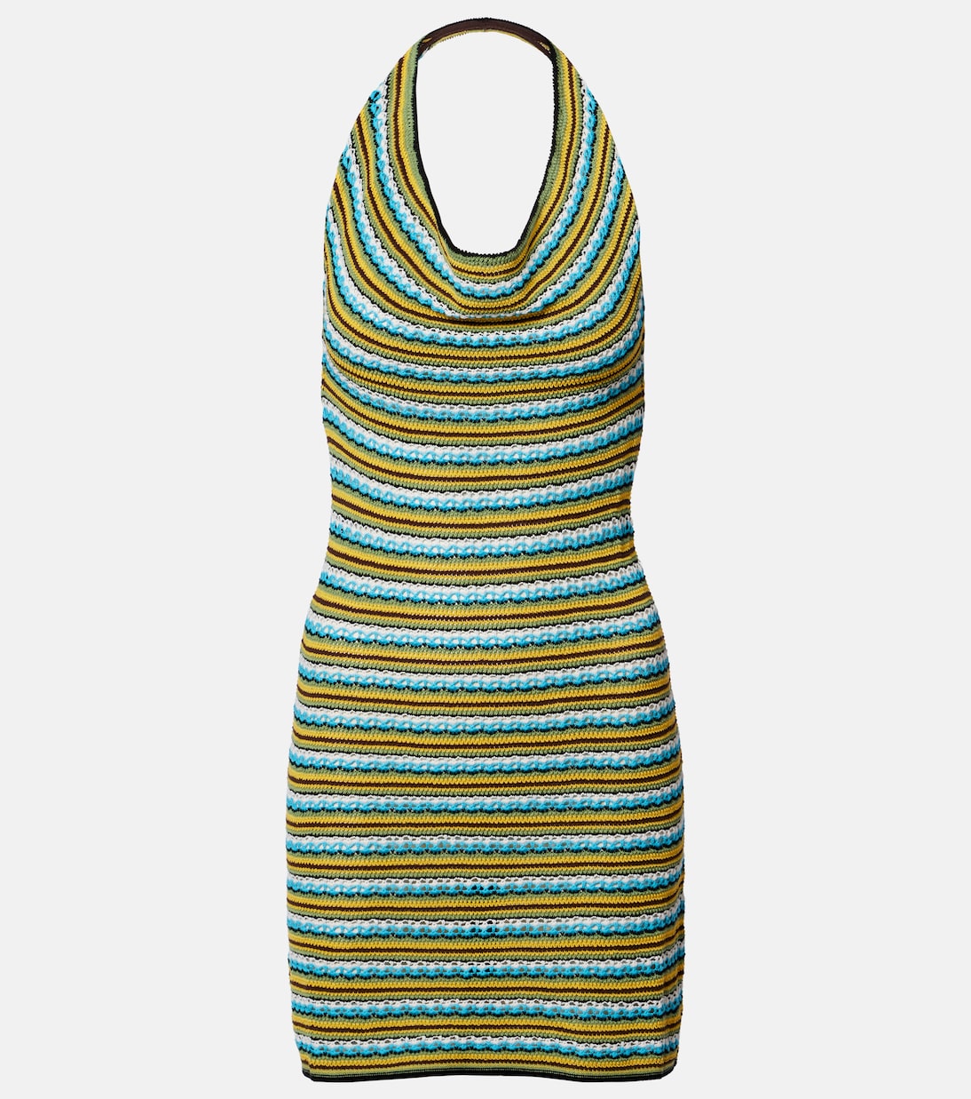 Greta striped cotton minidress | Staud