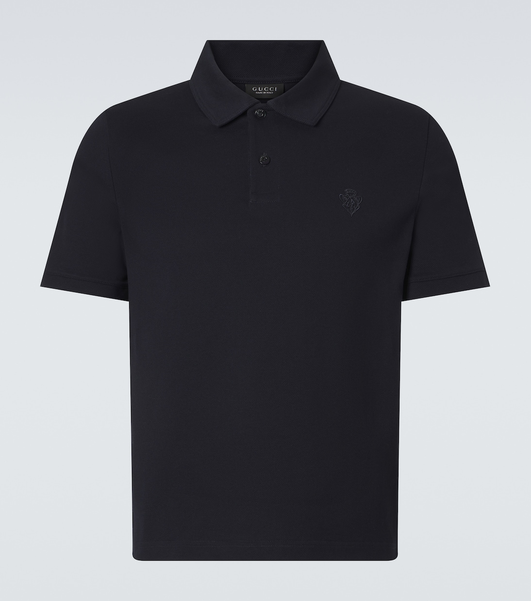 Logo cotton piqué polo shirt | Gucci