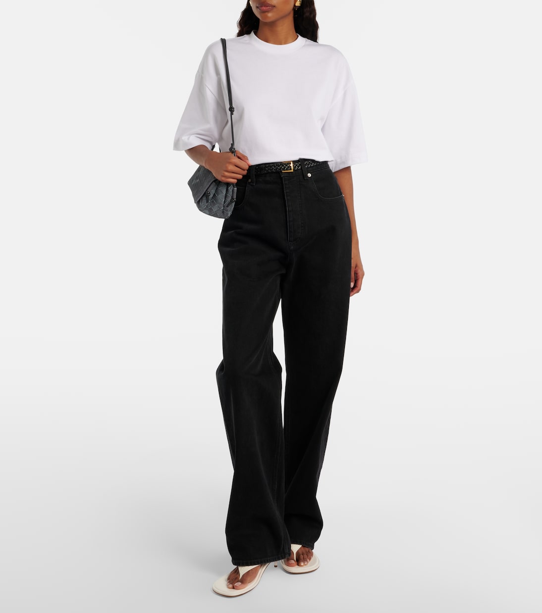 T-Shirt aus Baumwoll-Jersey | Bottega Veneta