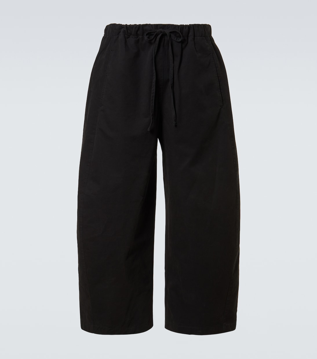 Loft cotton barrel-leg pants | Entire Studios