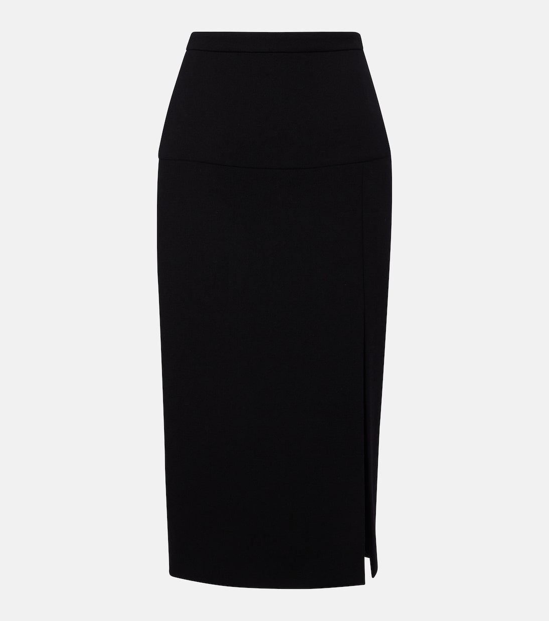 Virgin wool crêpe pencil skirt | Valentino