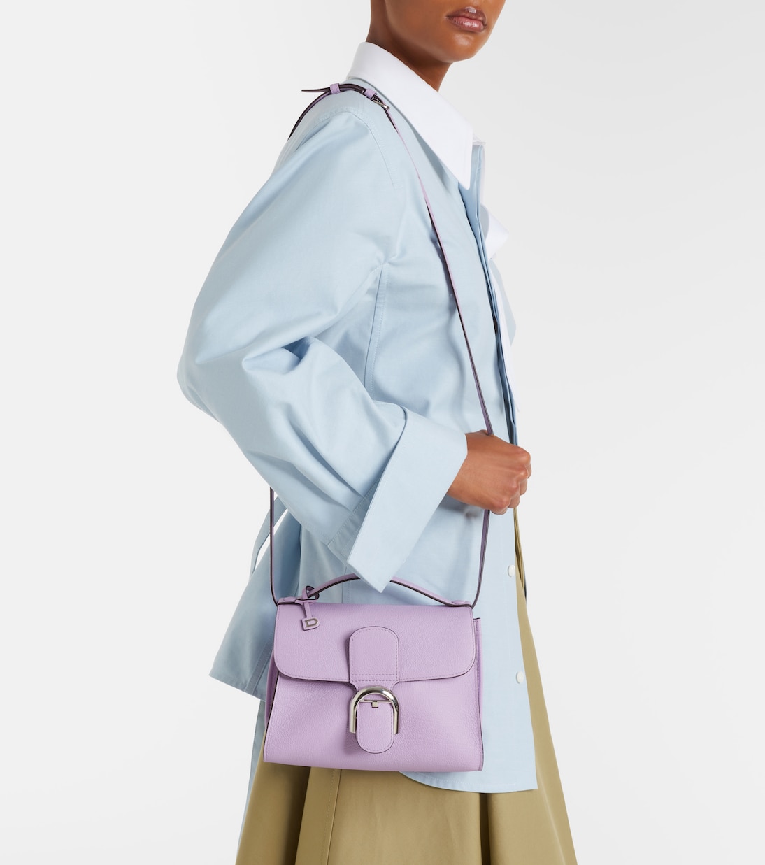 Sac à main Brillant Tempo Small en cuir | Delvaux