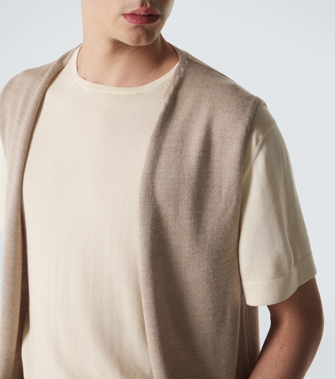 Wool and silk vest | Stòffa