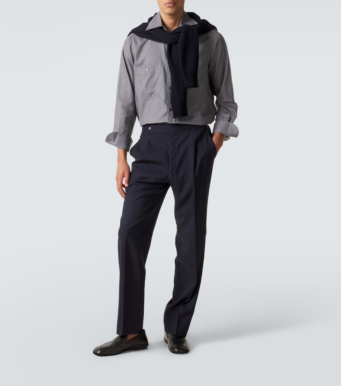 Wool straight pants | Stòffa