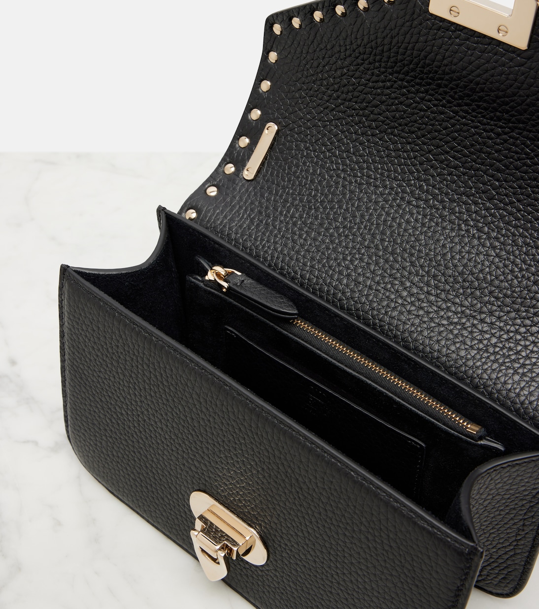 Rockstud Small leather shoulder bag | Valentino Garavani