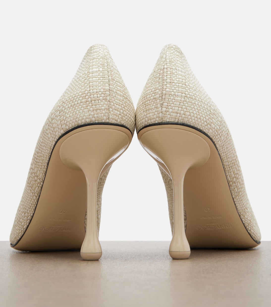 Ixia编织高跟鞋 | Jimmy Choo