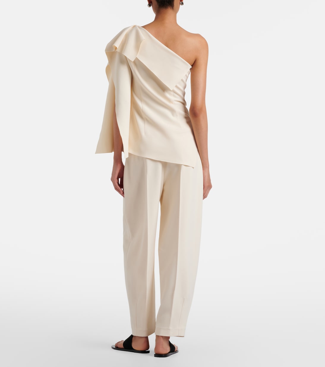 Yvette barrel-leg pants | Fforme