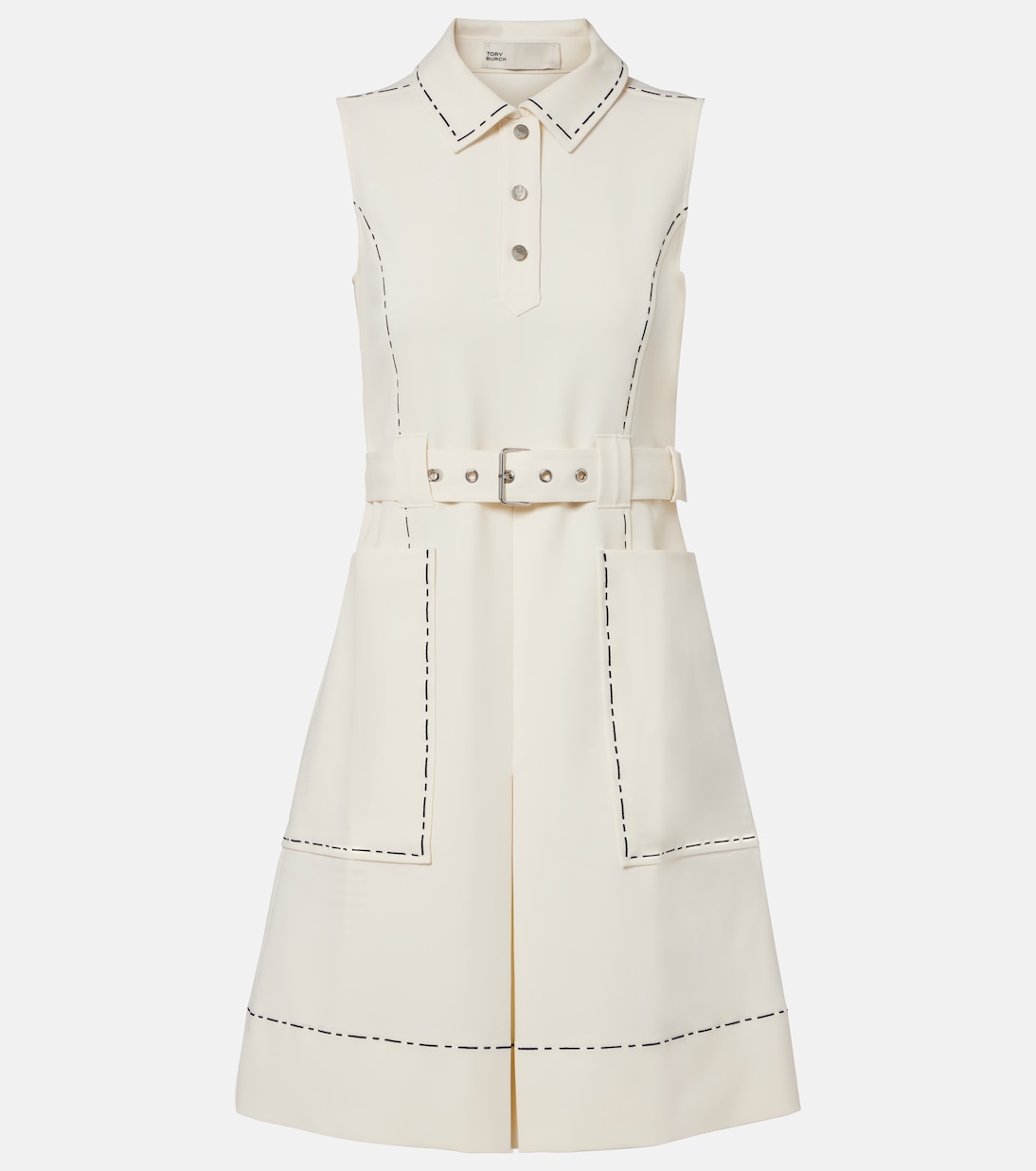 Belted polo dress | Tory Burch