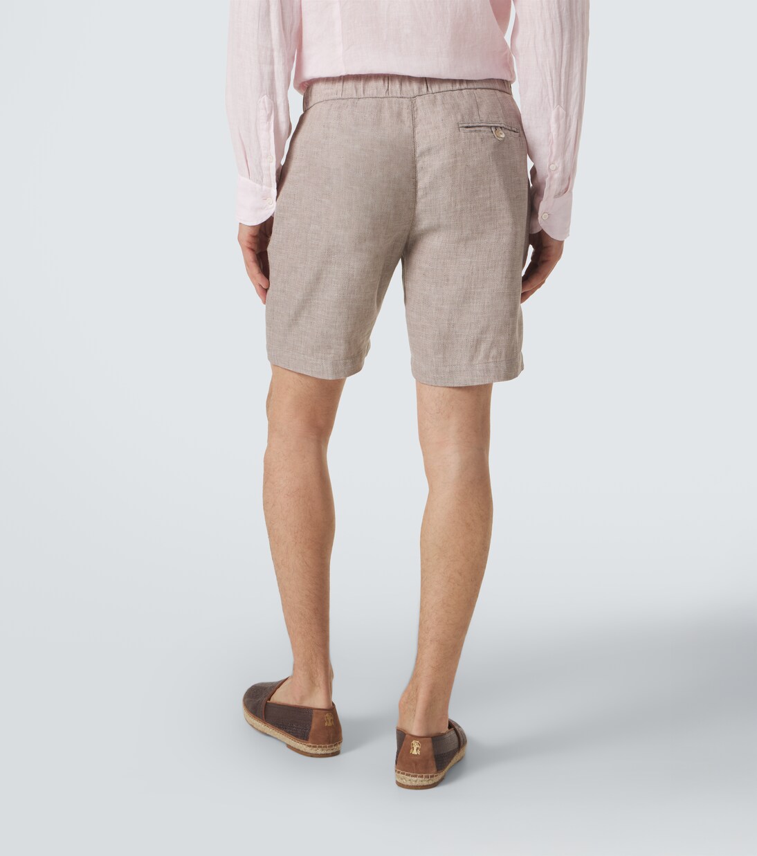 Felipe linen and cotton shorts | Frescobol Carioca
