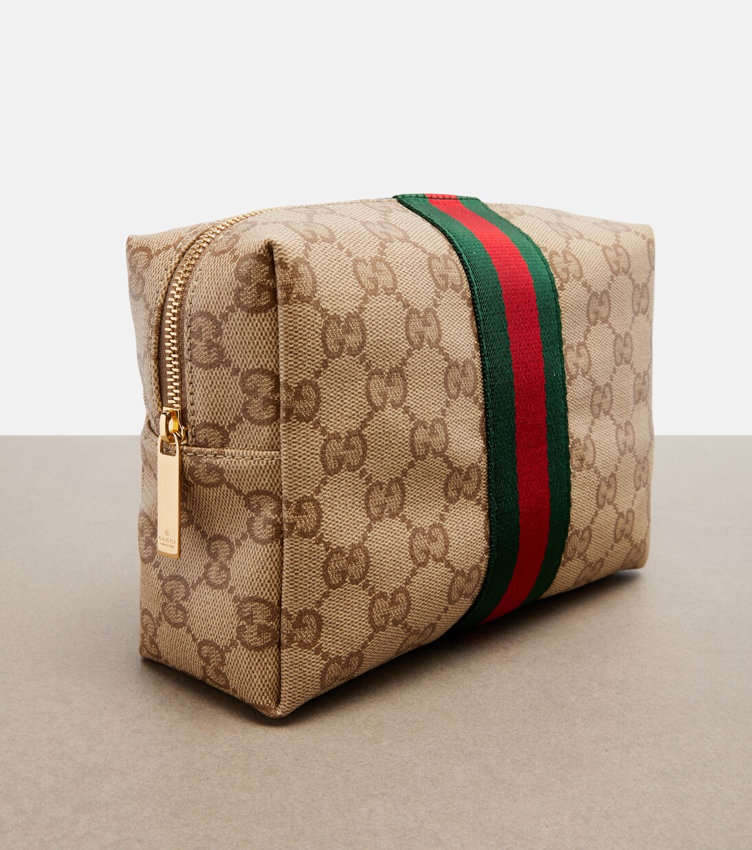 Gucci Essence Classic GG canvas makeup bag | Gucci
