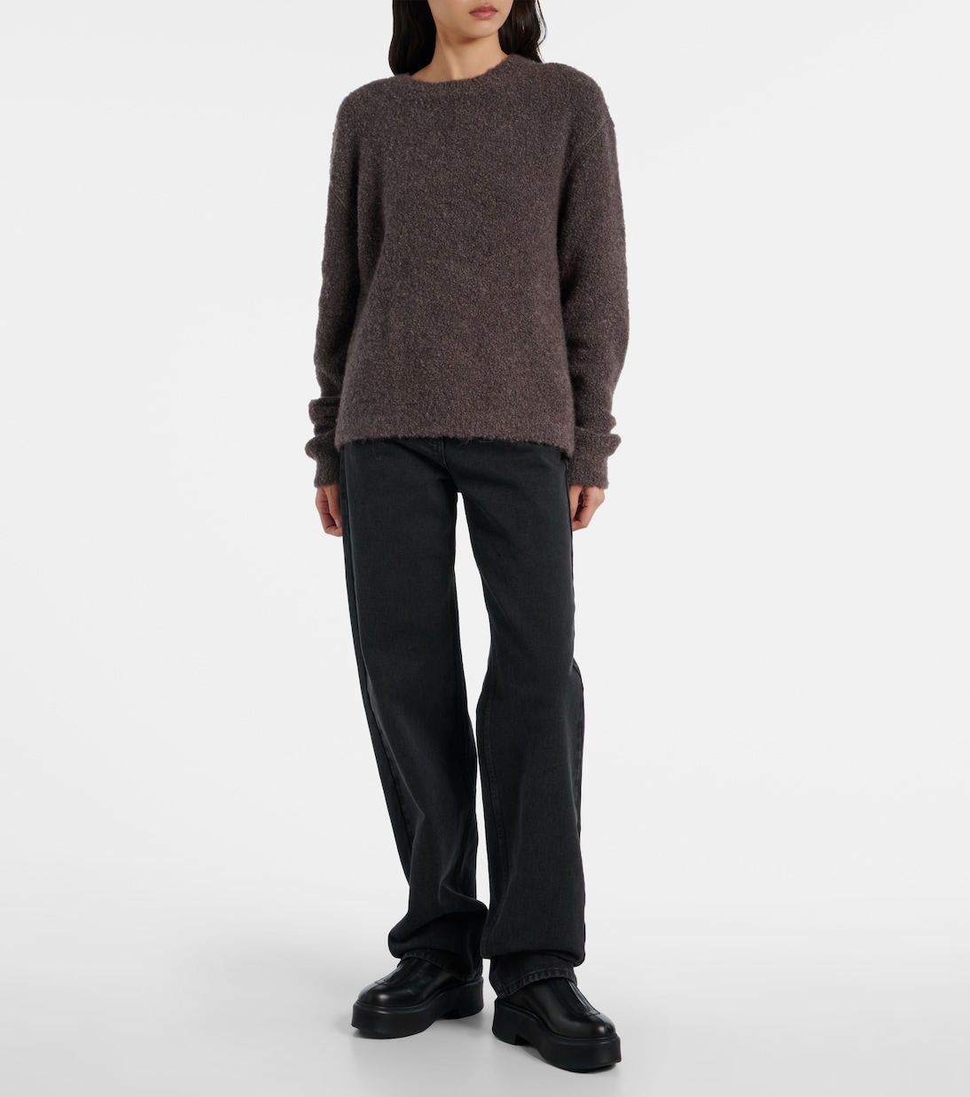 Zipped 1 leather ankle boots | The Row